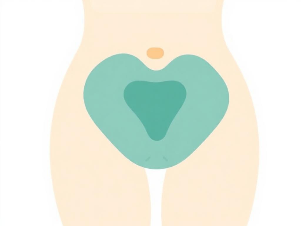 Illustration representing abdominal hernia treatment